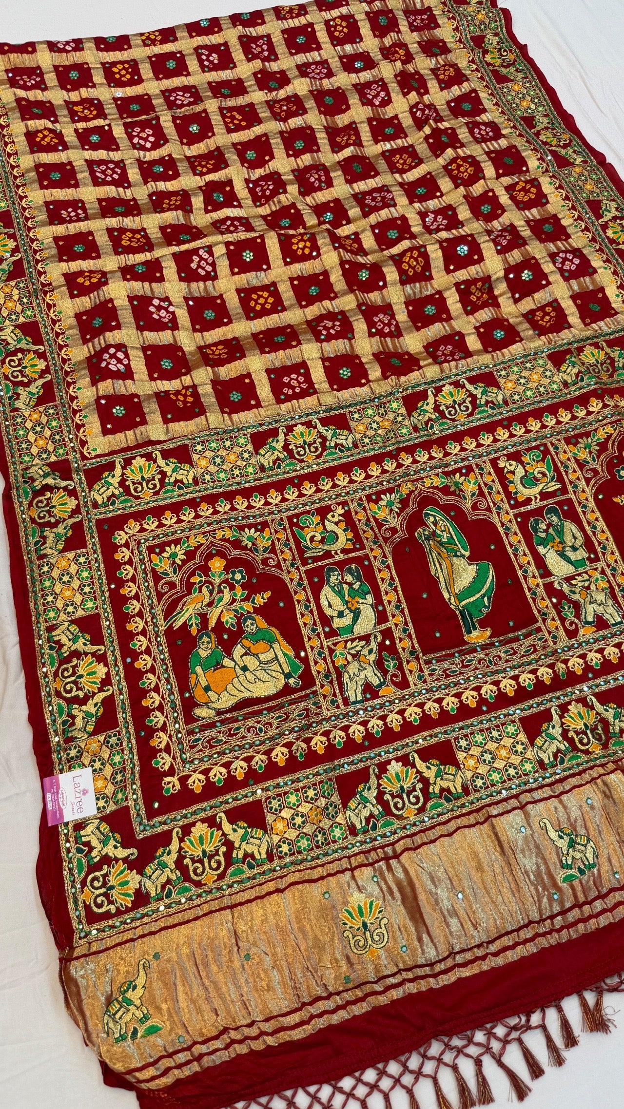 Traditional Gharchola Saree (J)