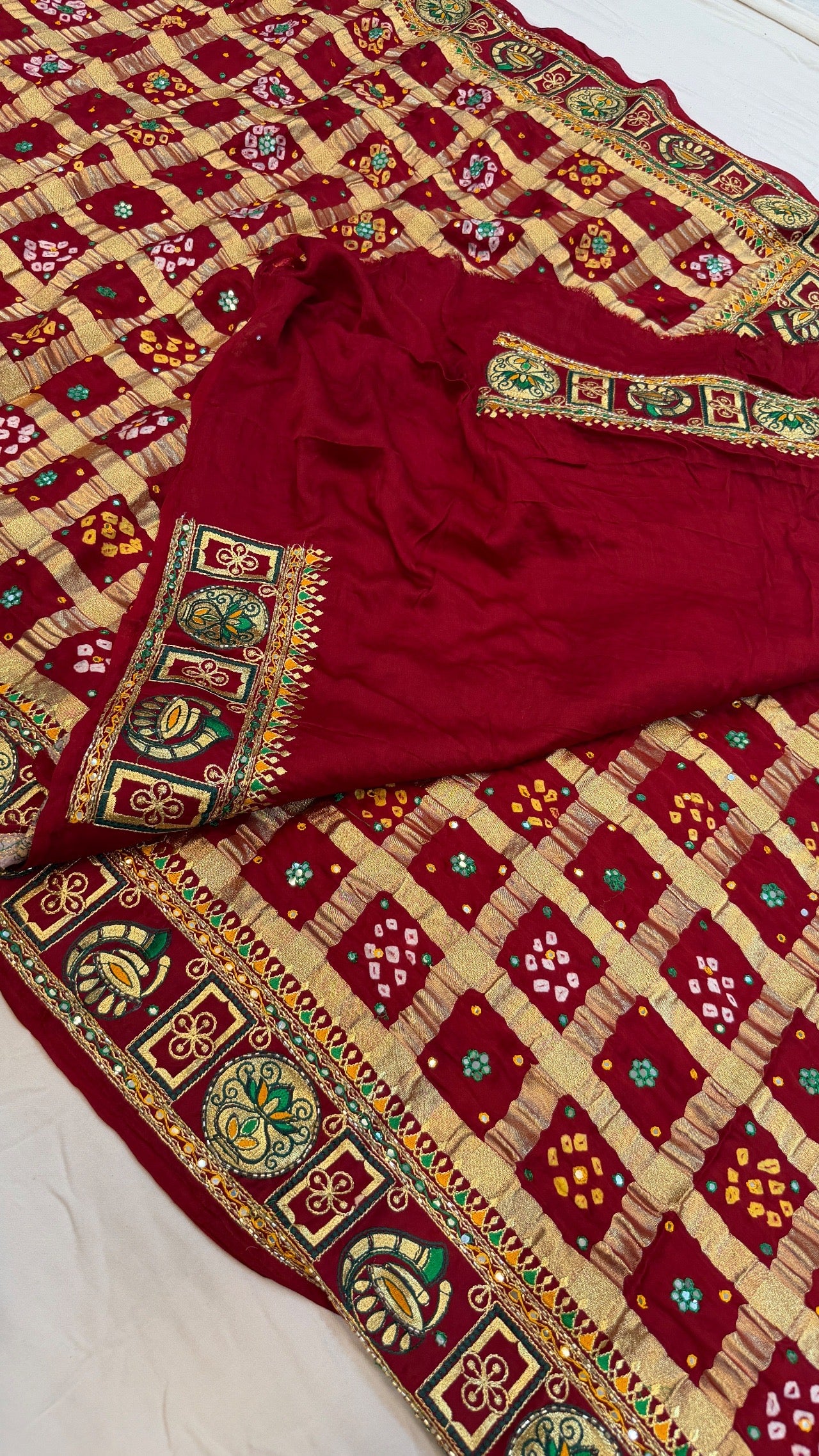 Traditional Gharchola Saree (C)