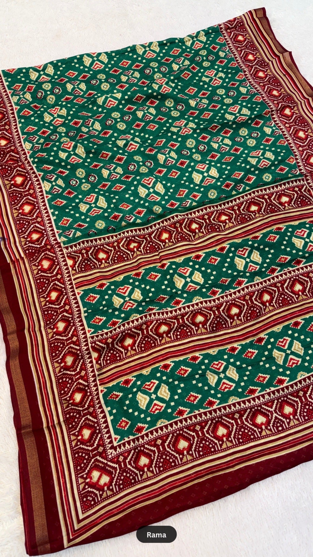Ikkat Patola X Mul Cotten Saree
