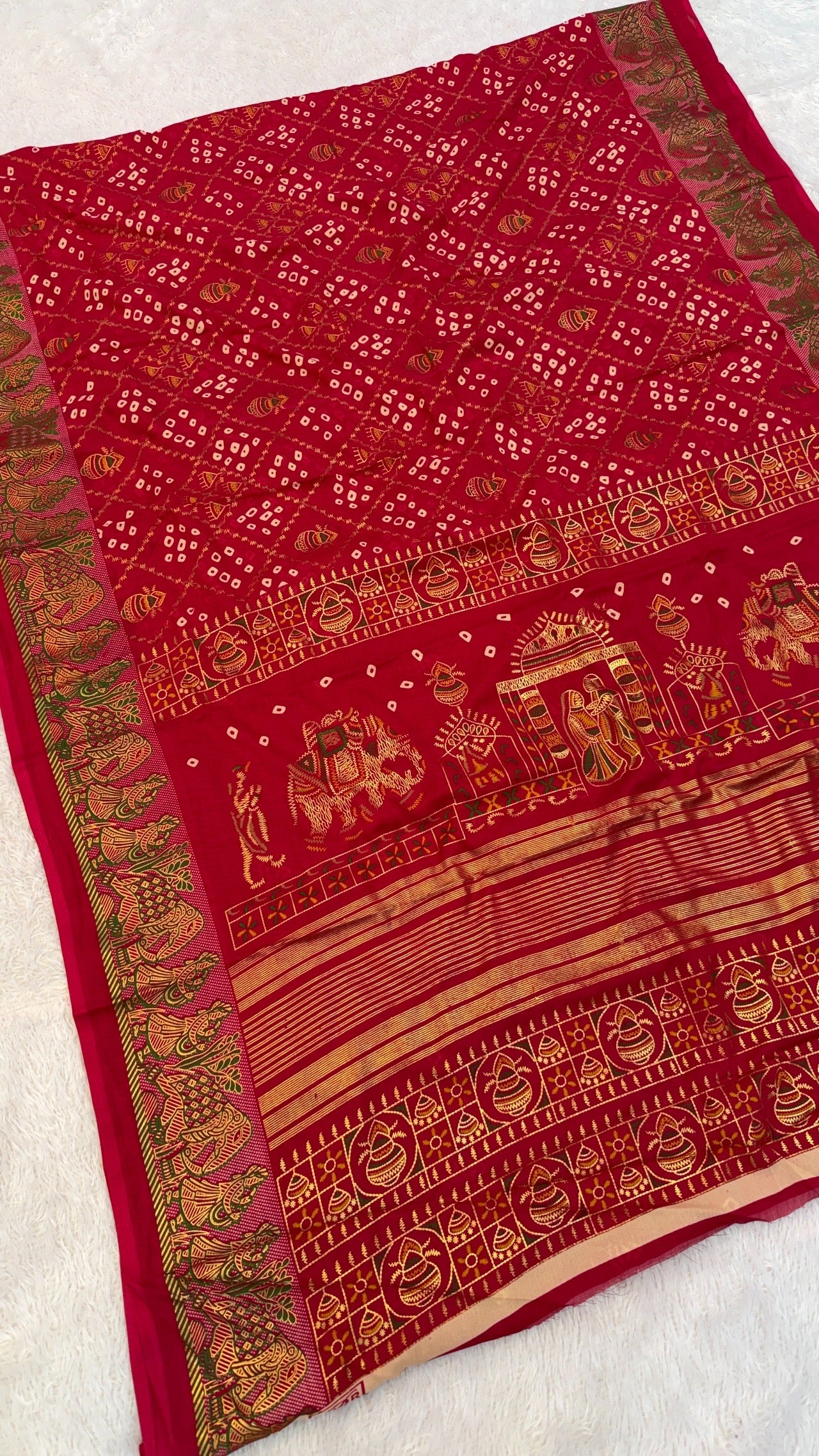 Gharchola Bandhej Rajawadi Saree VOL.2