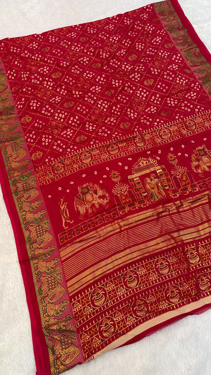 Gharchola Bandhej Rajawadi Saree VOL.2