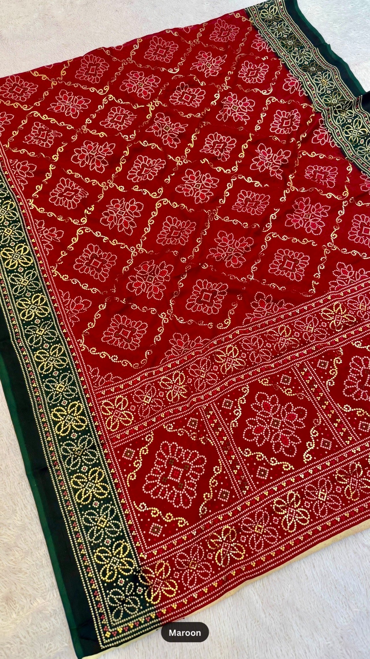 Traditional Bandhej Saree Vol.2