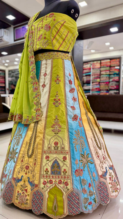 Maharani's Treasure, Patchwork Lehanga Choli