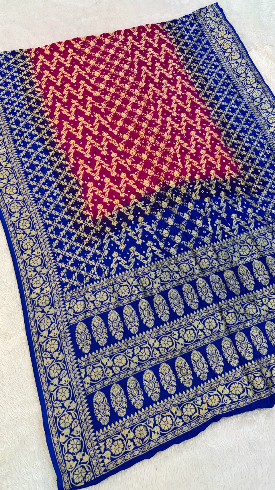 Hand Bandhani Saree SALE : 06