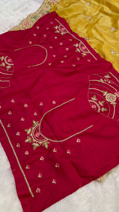 Shaan-E-Hindustan Limited Edition Saree! Suvarna