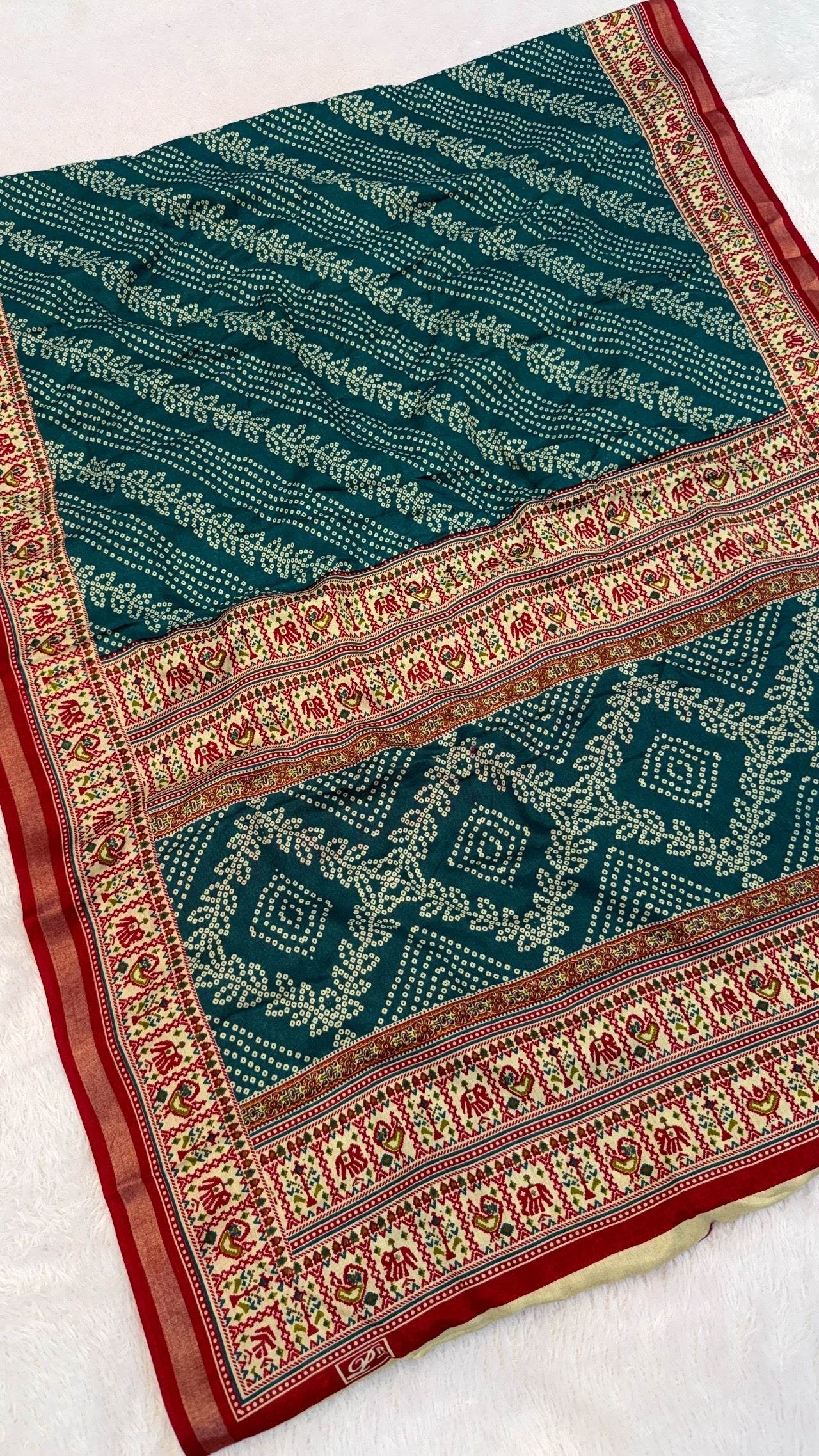 Patola Bandhani X Mul Cotten Saree
