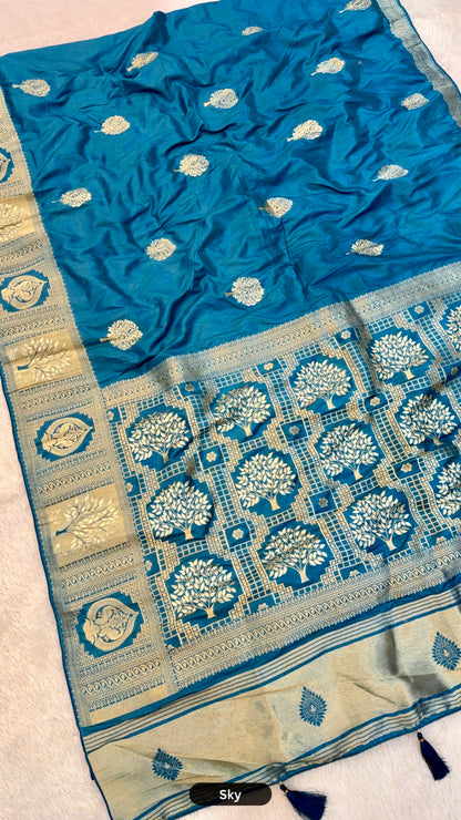 Kalpvriksh - Soft Banarasee Saree