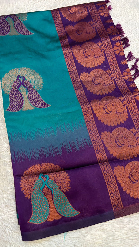 Rakhi Soft Silk Weaving Saree 18