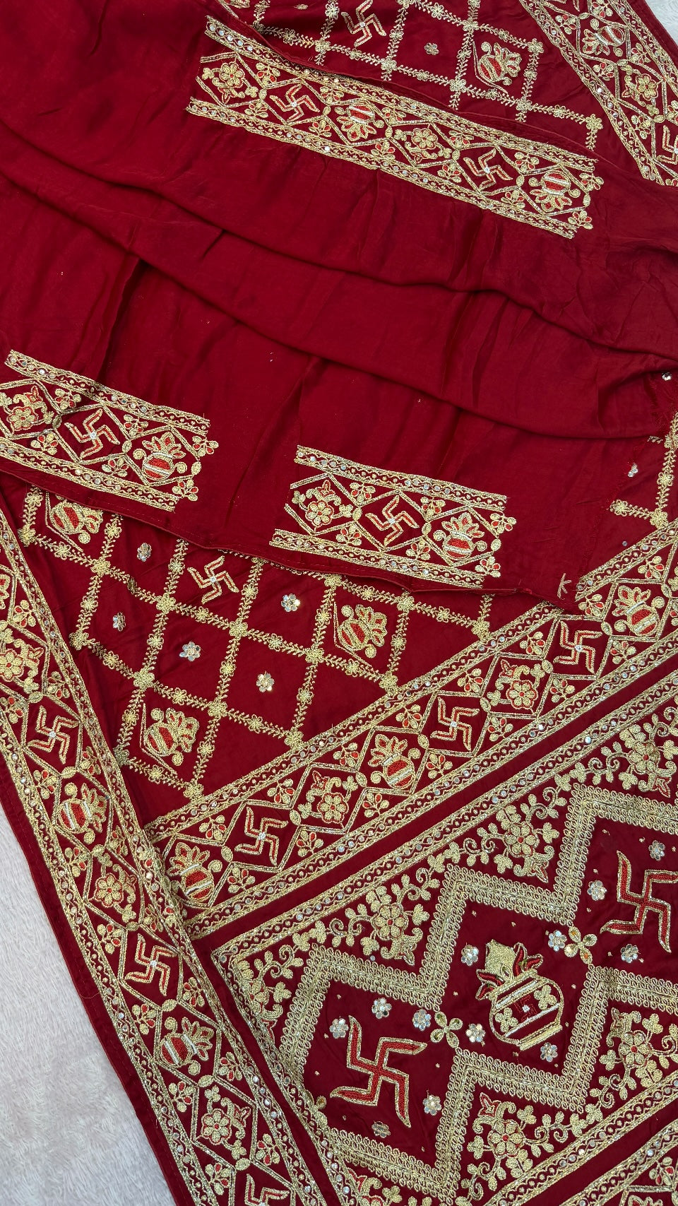 Gharchola Saree (Swastik X Kumbh)