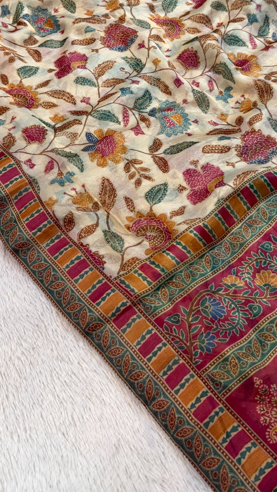 Premium Gulbahar Floral Saree