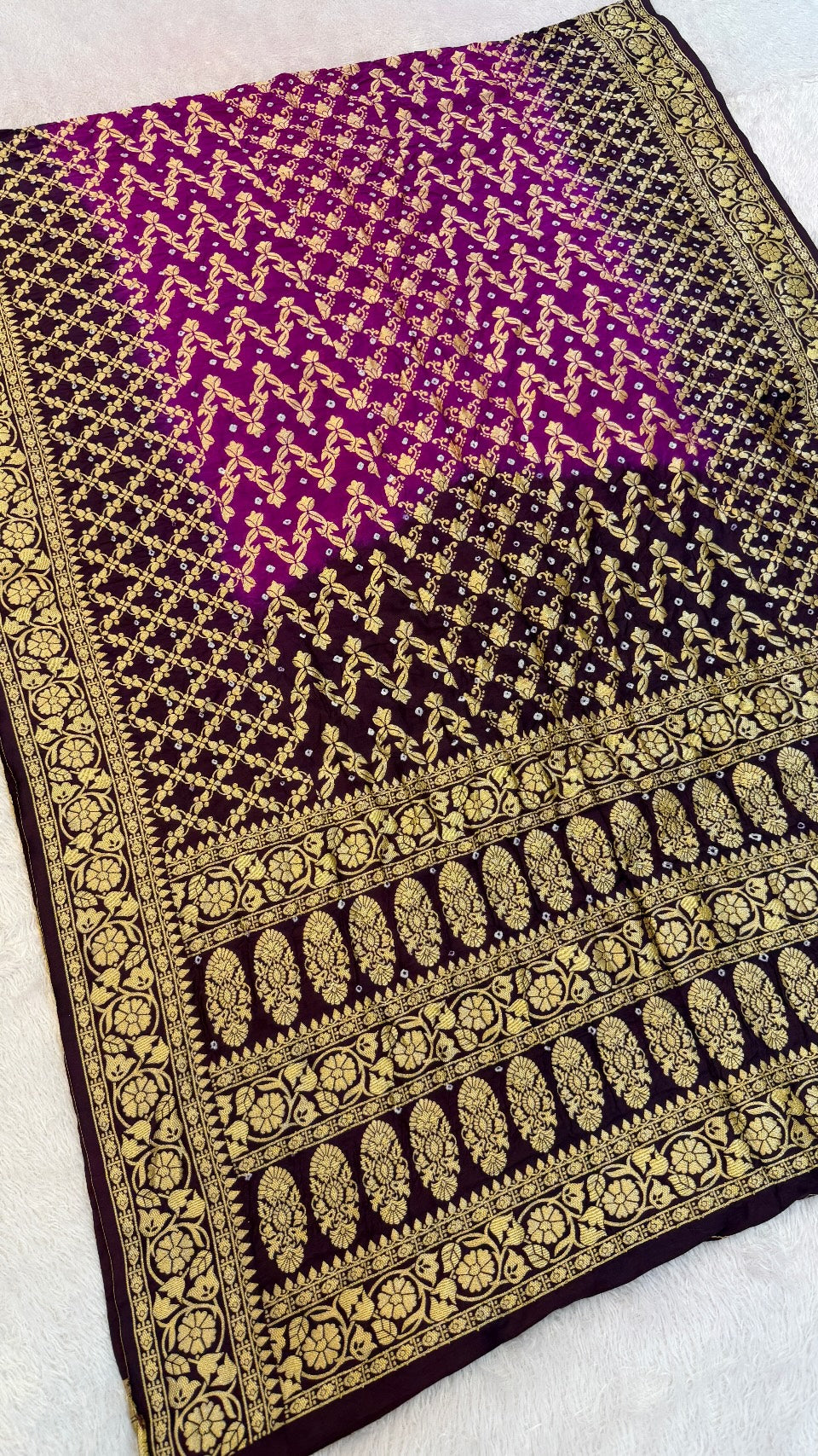 Hand Bandhani Saree SALE : 02