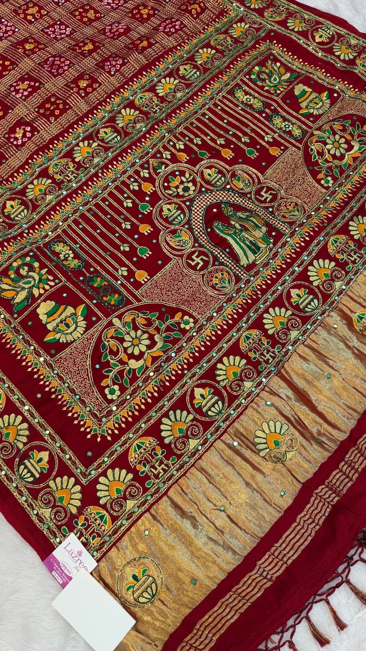 Traditional Gharchola Saree (G.)