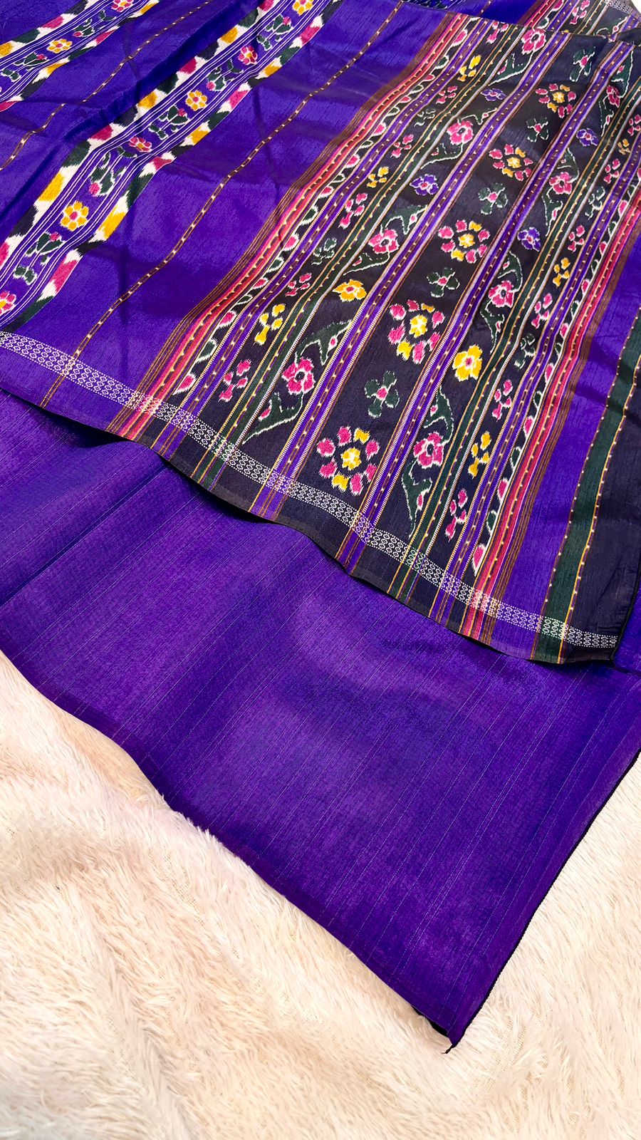 Authentic Purpal Patola Saree