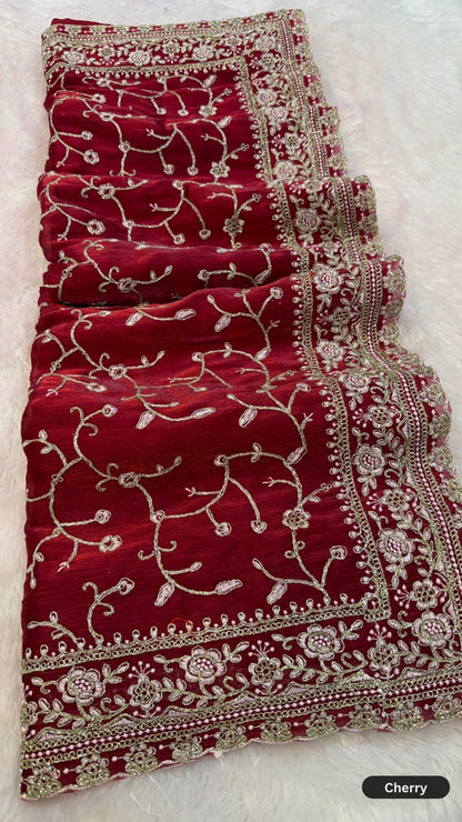 Party Wear Tissu Saree SALE