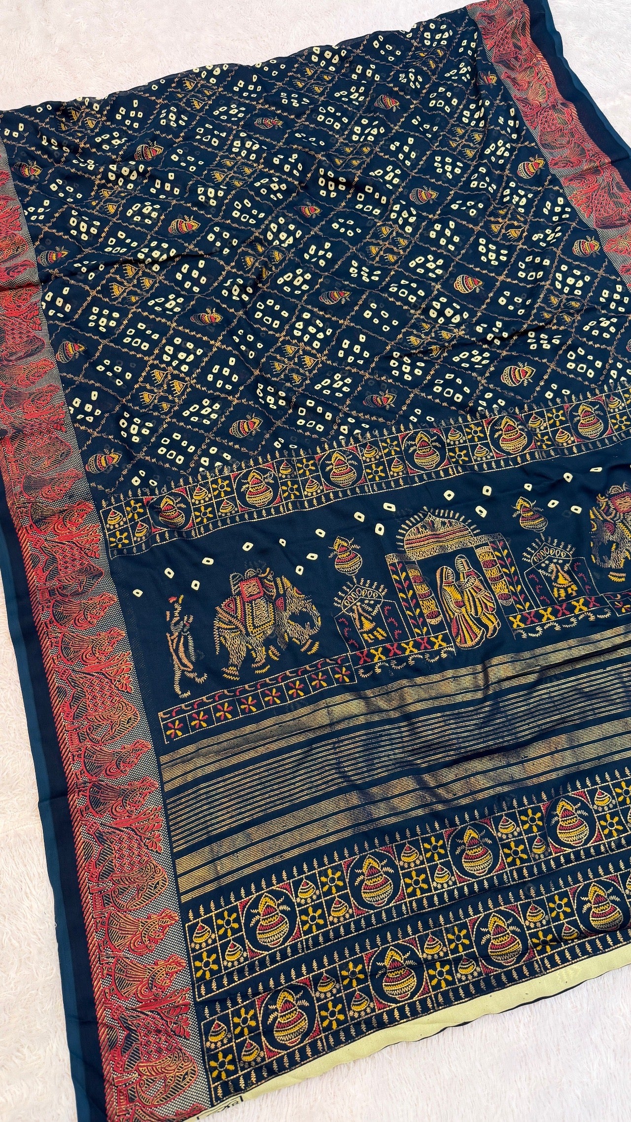 Gharchola Bandhej Rajawadi Saree VOL.2
