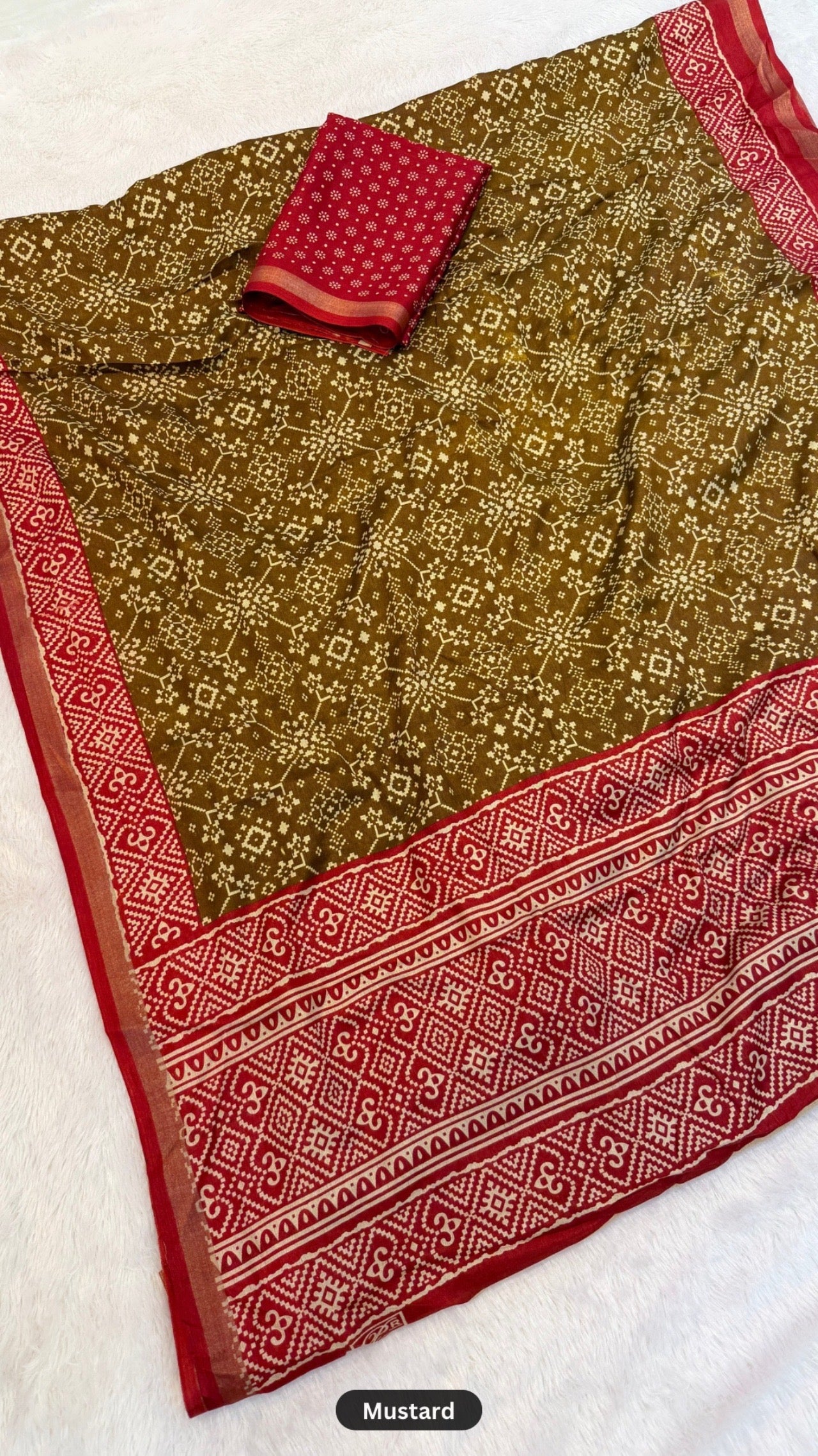 Patola X Mul Cotten Saree