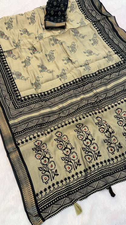Pure Mul Cotten Mirror Saree Vol.3
