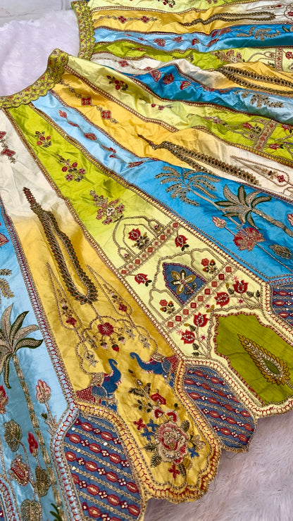 Maharani's Treasure, Patchwork Lehanga Choli