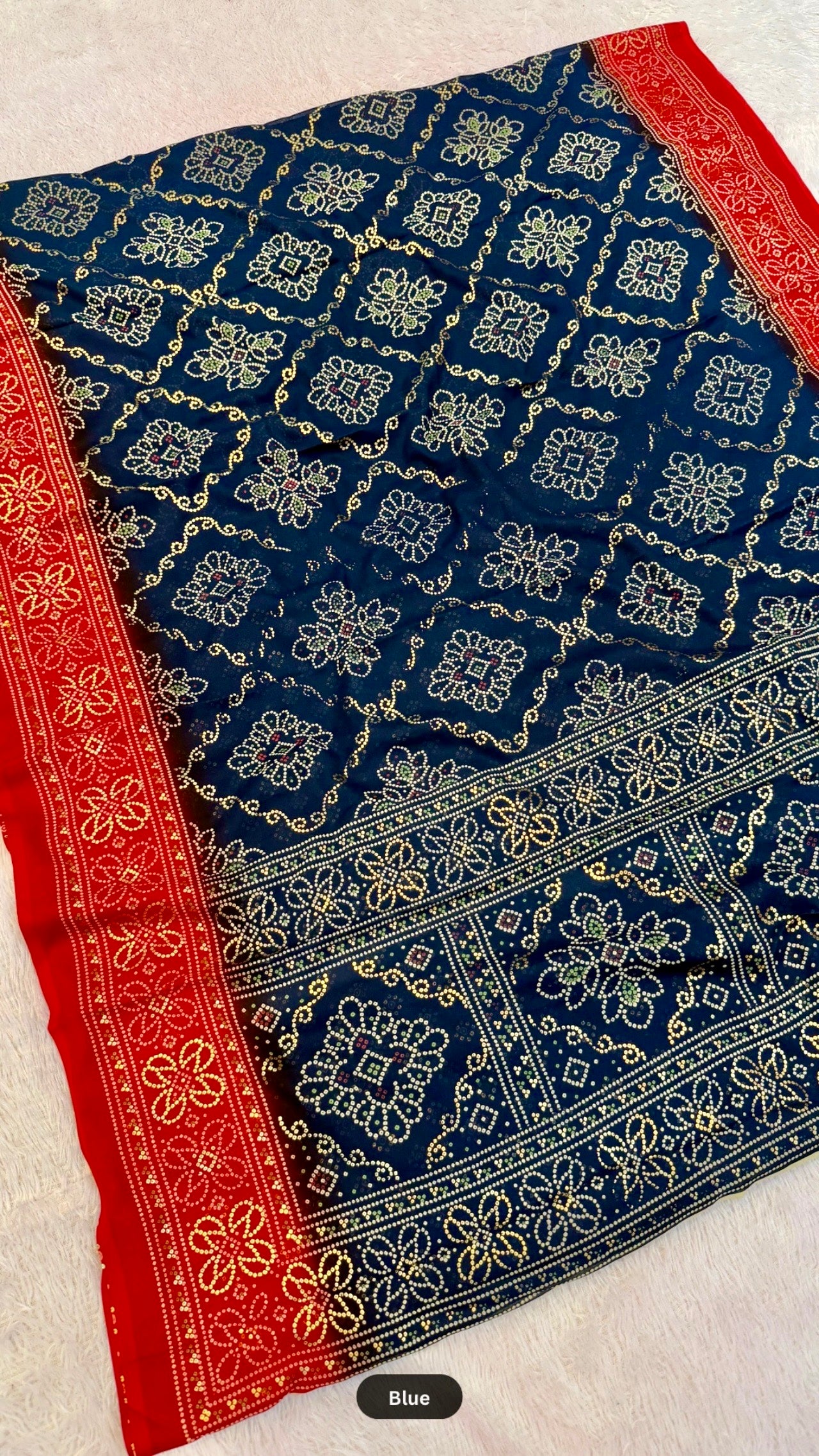 Traditional Bandhej Saree Vol.2