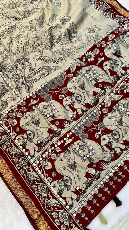 Pure Mul Cotten Mirror Saree Vol.2