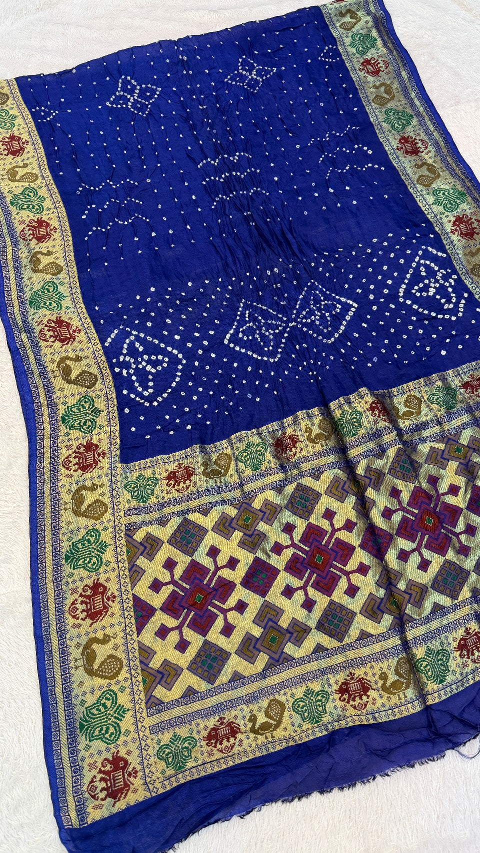 Hand Bandhani Saree SALE : 16