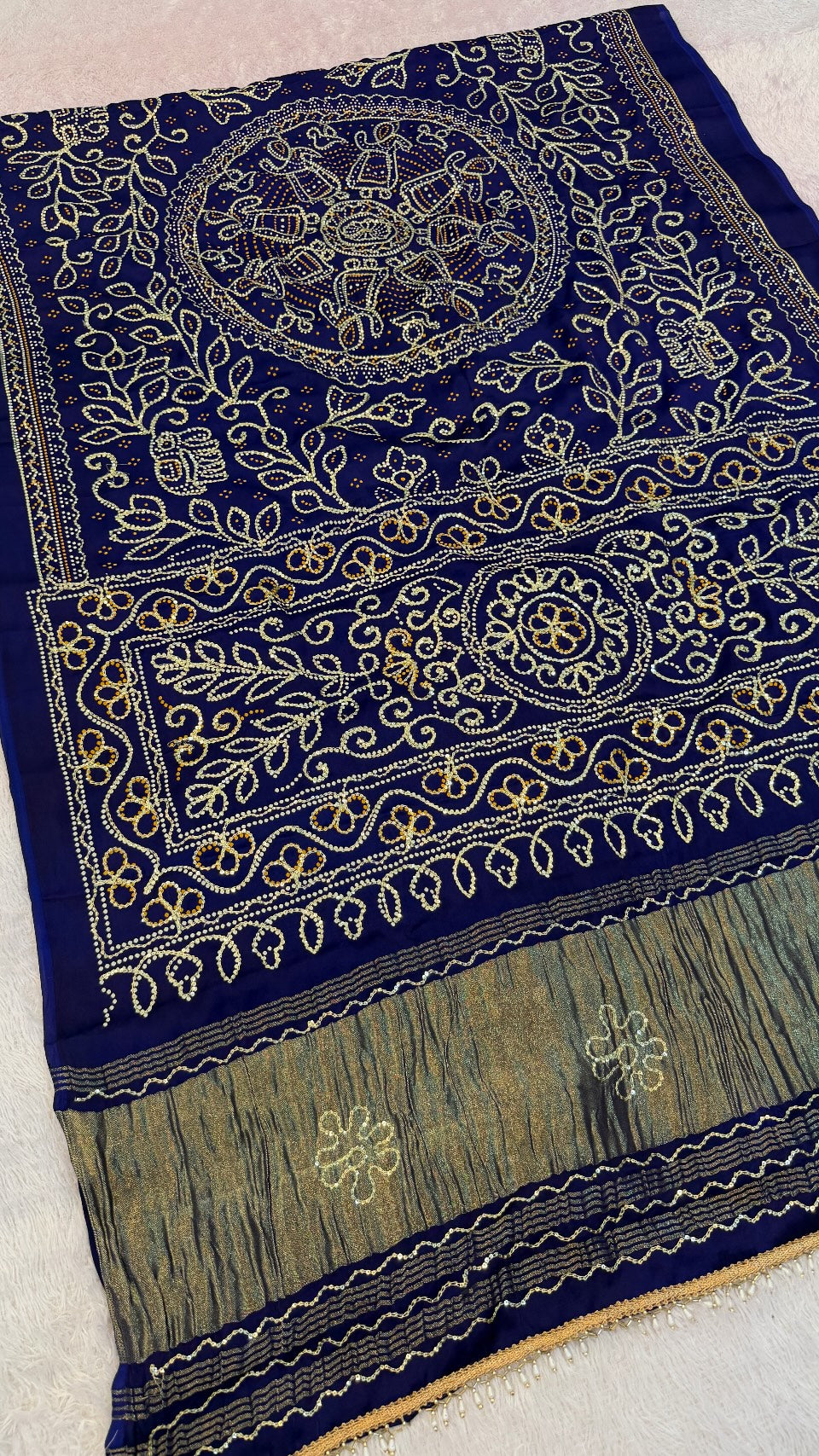 Svarna Saree :- Untouched & Sacred, Sudarshana Chakra