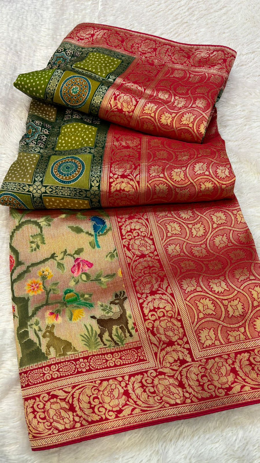 Pure Viscose Saree (Stock Clearing SALE ) (D)