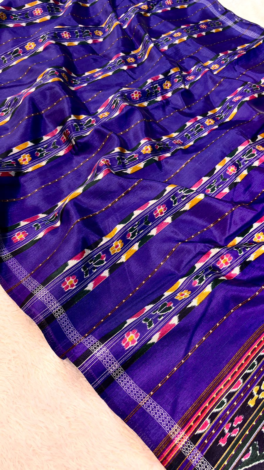 Authentic Purpal Patola Saree