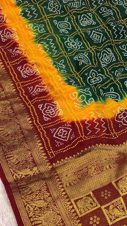 Royal Banarasi 3D Gharchola Saree