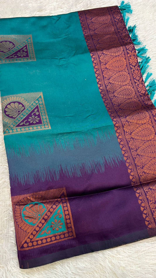 Rakhi Soft Silk Weaving Saree 12