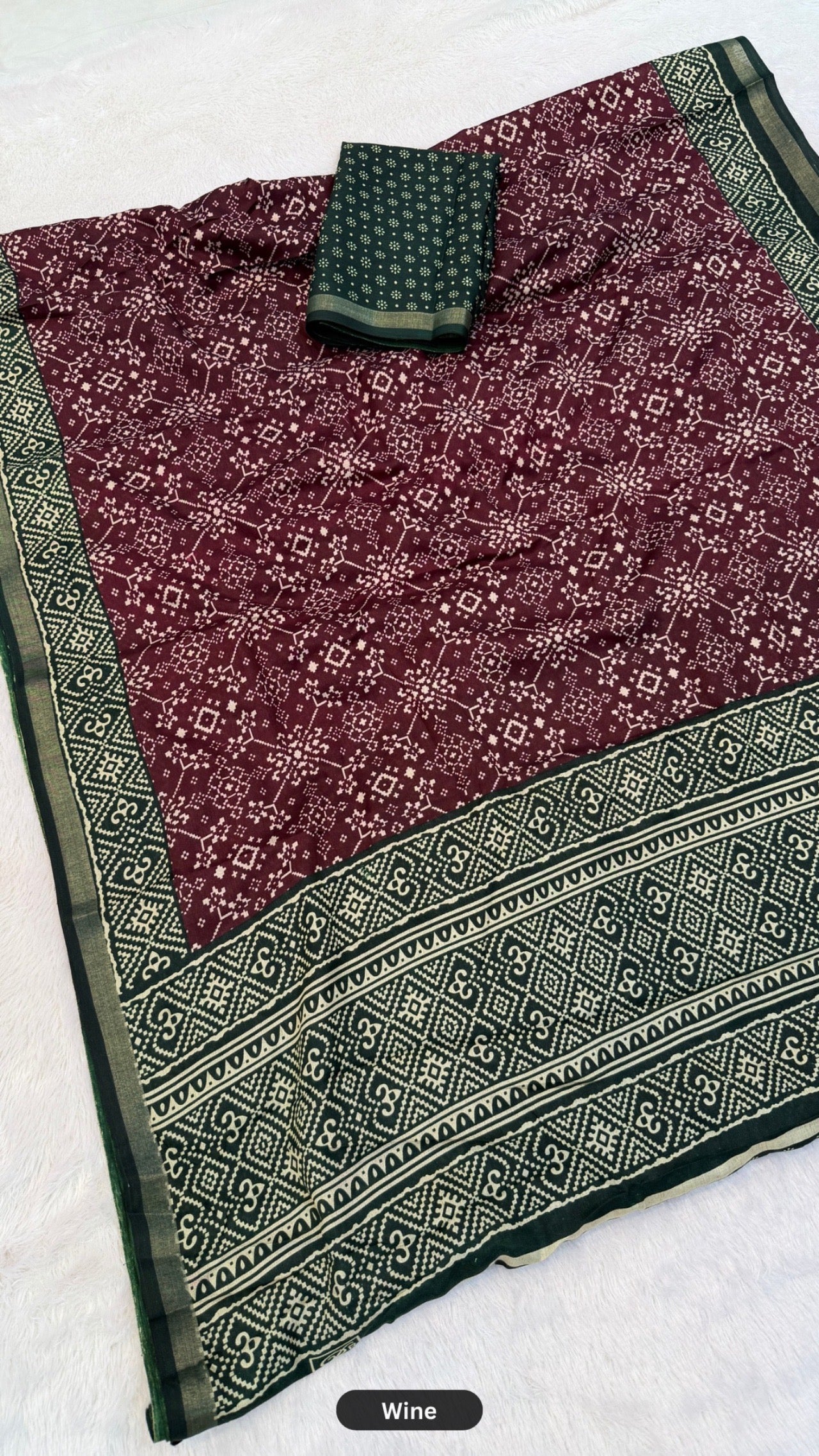Patola X Mul Cotten Saree