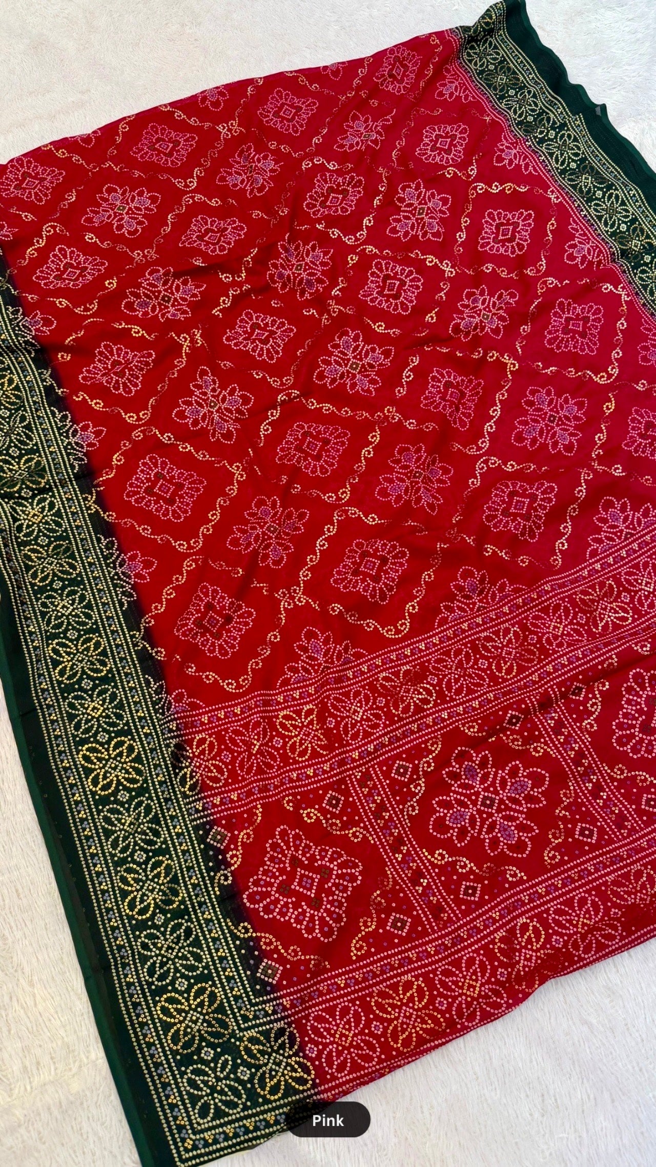 Traditional Bandhej Saree Vol.2