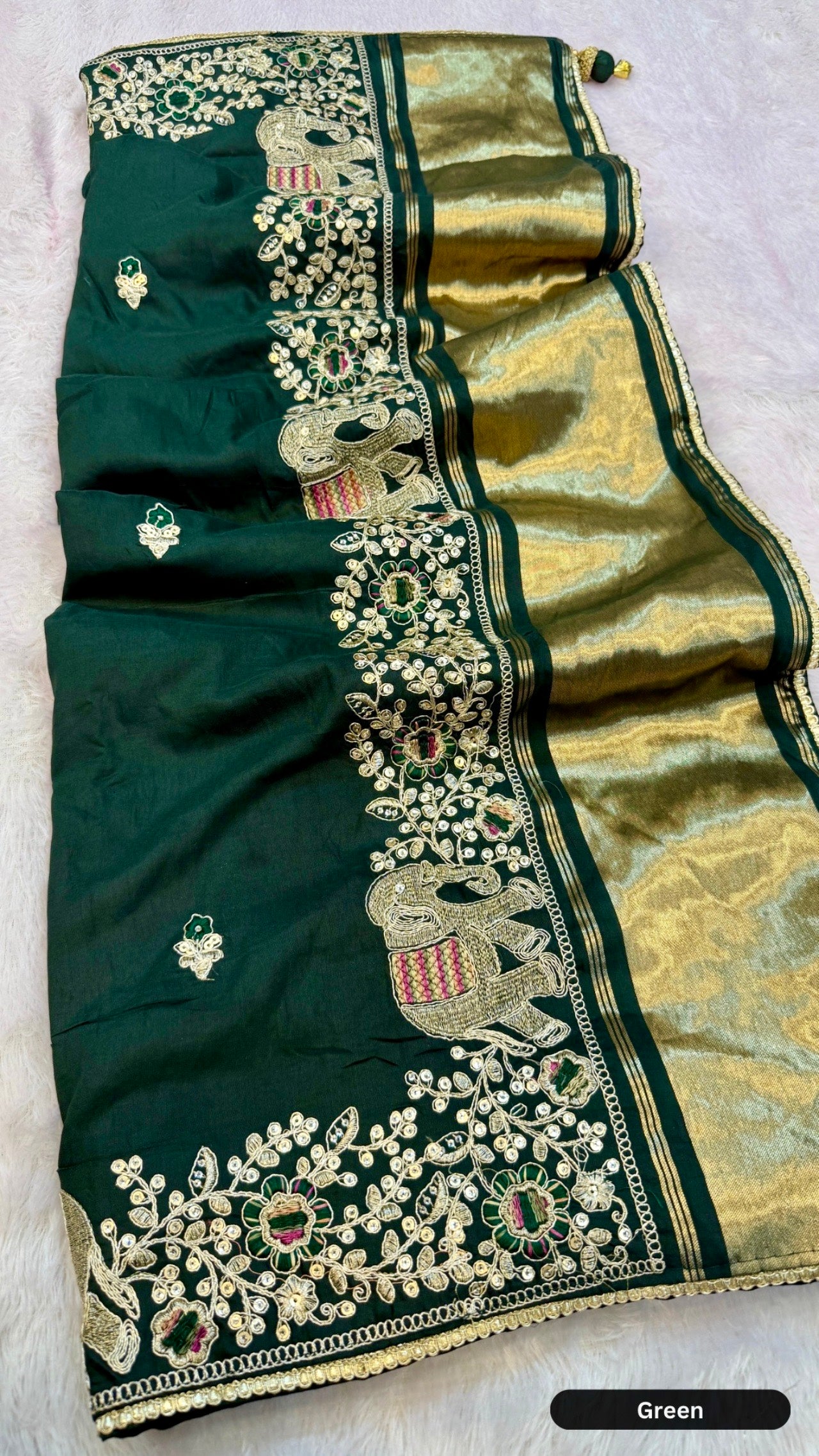 Rich & Royal Rajwadi Saree
