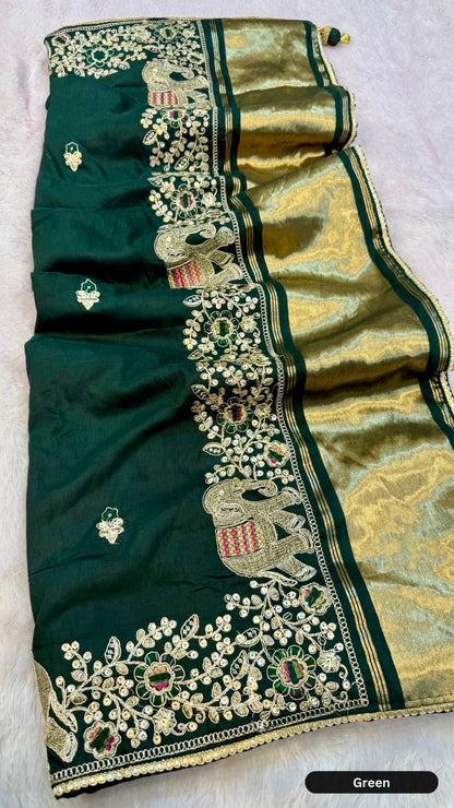 Rich & Royal Rajwadi Saree