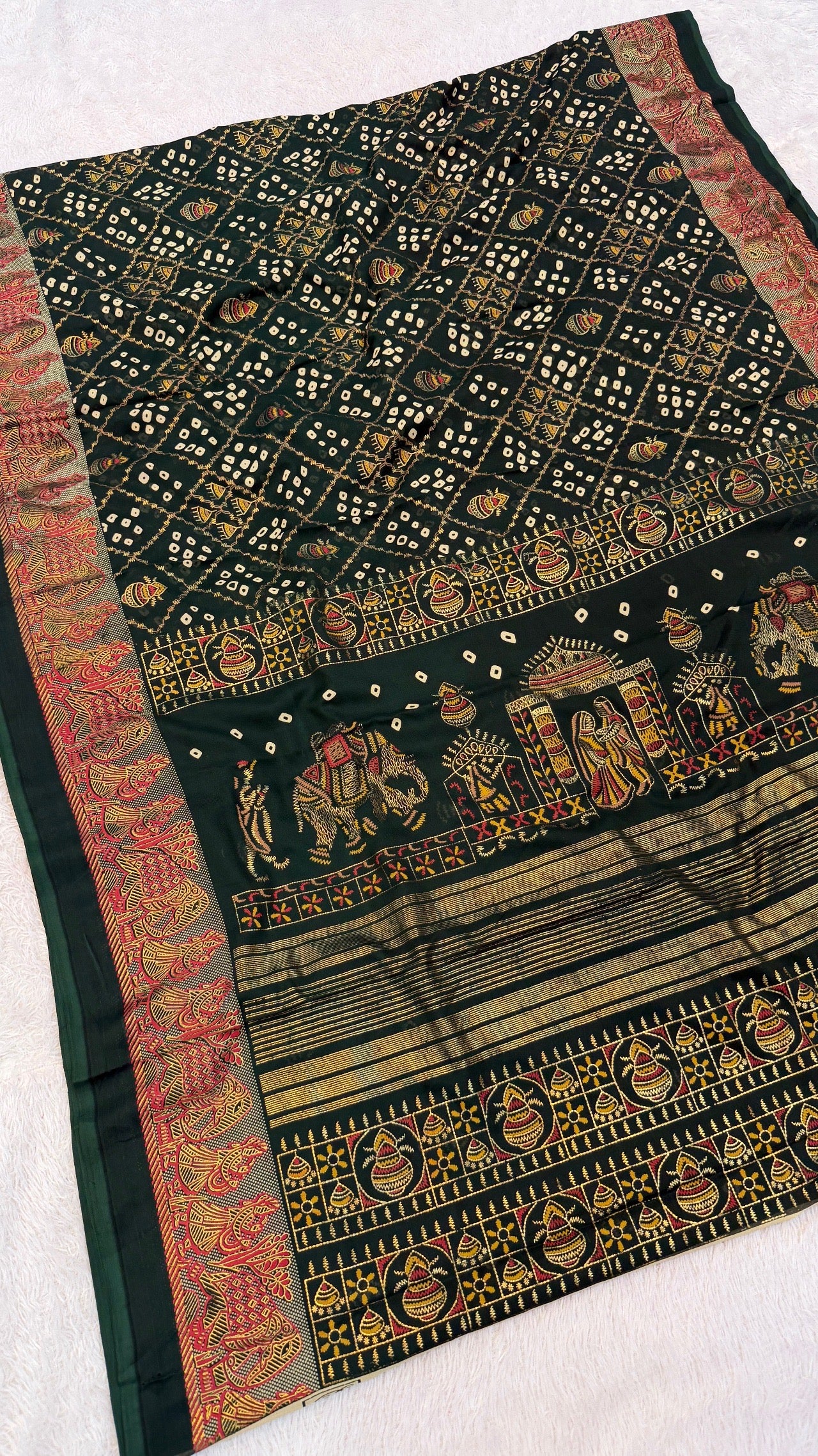 Gharchola Bandhej Rajawadi Saree VOL.2