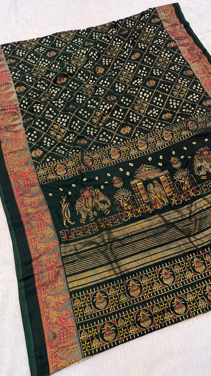 Gharchola Bandhej Rajawadi Saree VOL.2