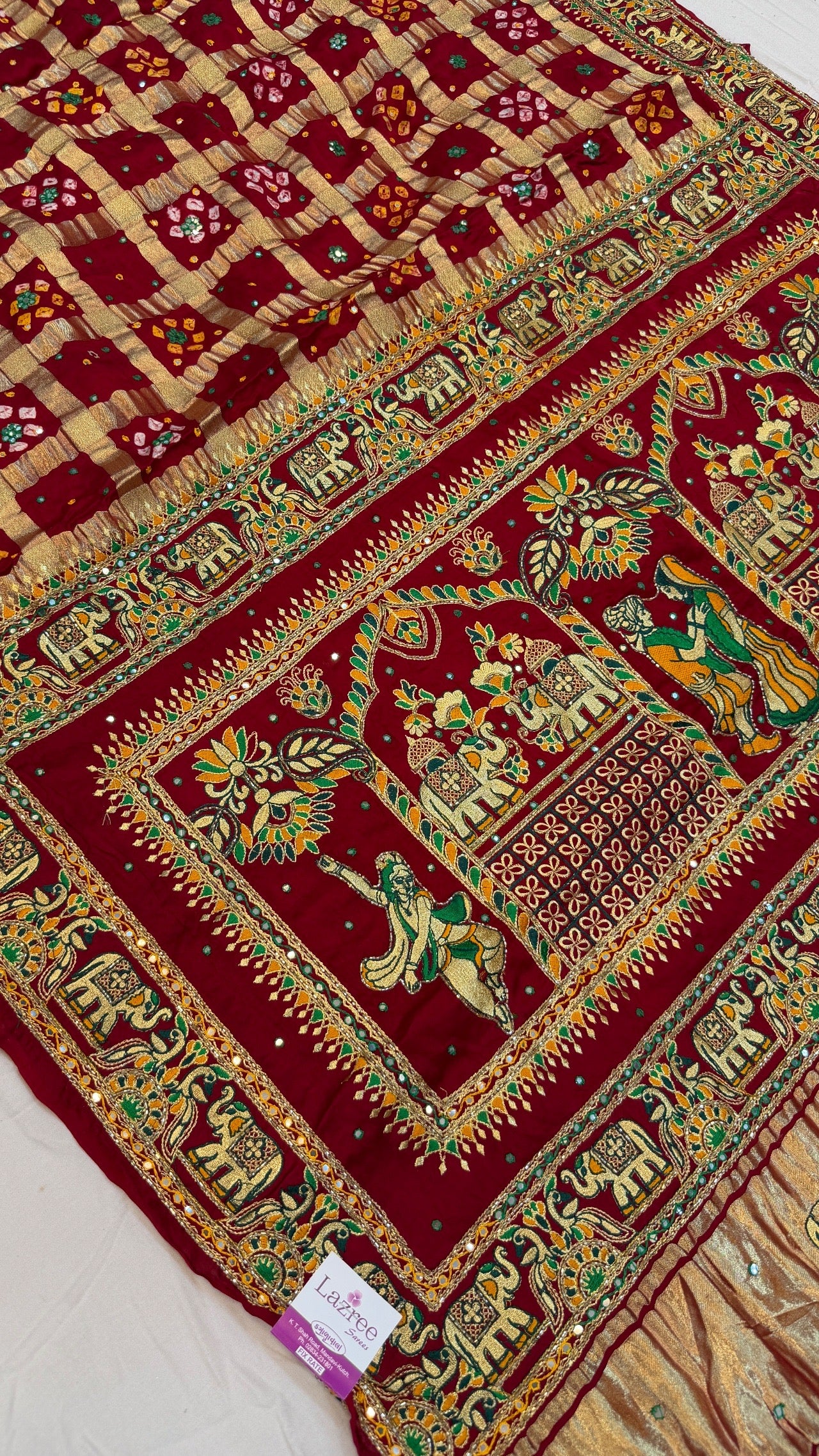 Traditional Gharchola Saree (D)