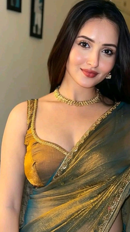 Zimmi Choo Handwork Border Saree