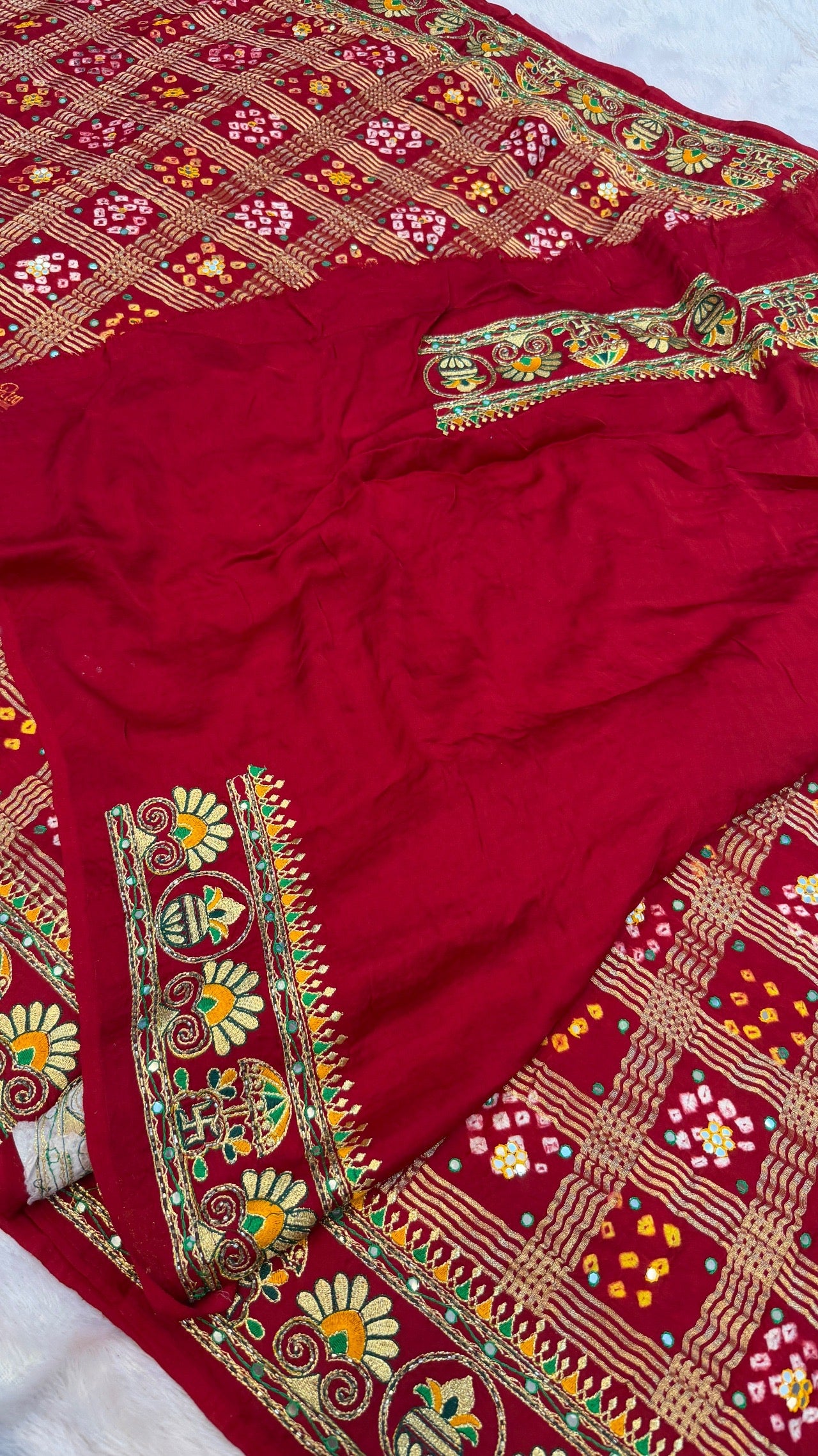 Traditional Gharchola Saree (G.)