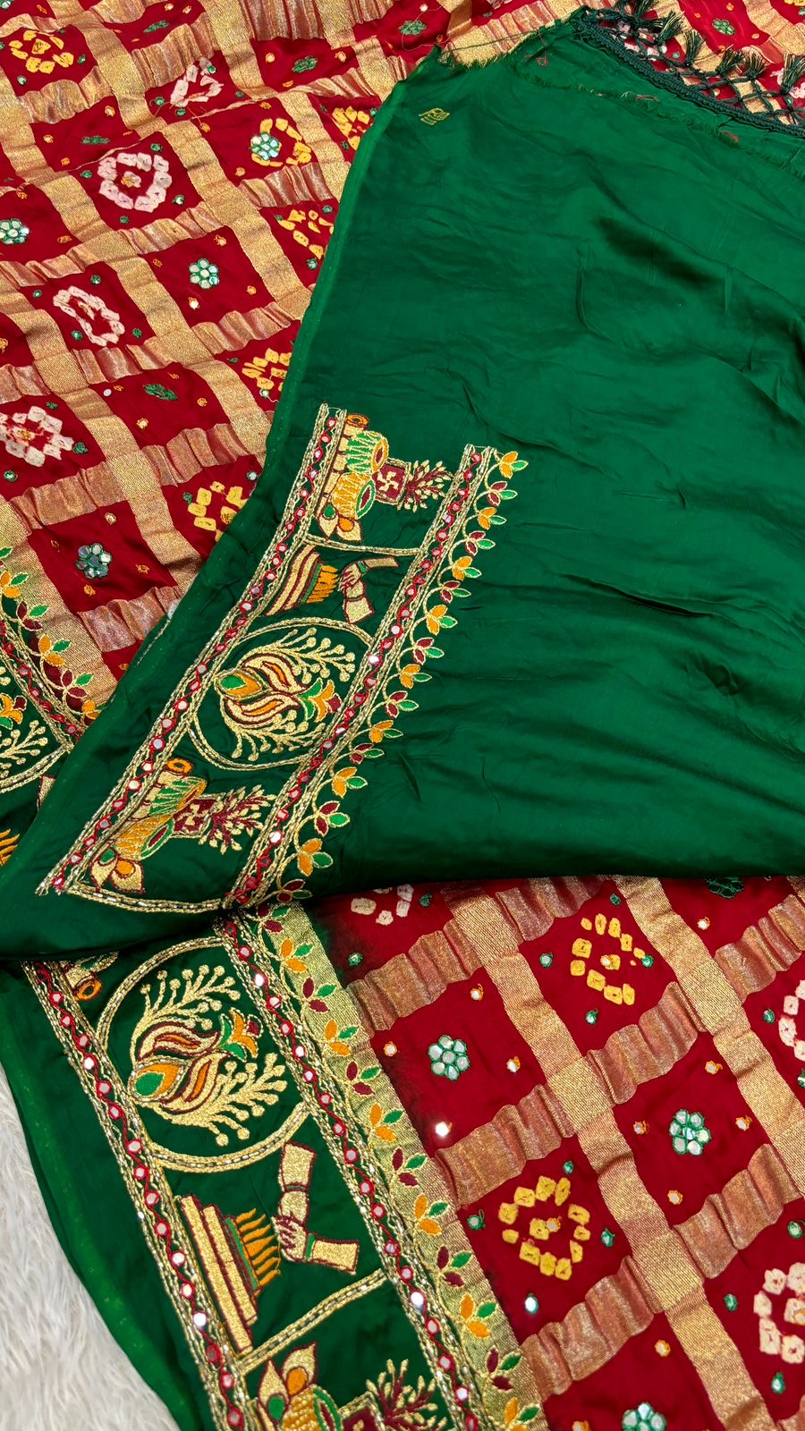 Traditional Gharchola Saree (Dulha Dulhan)