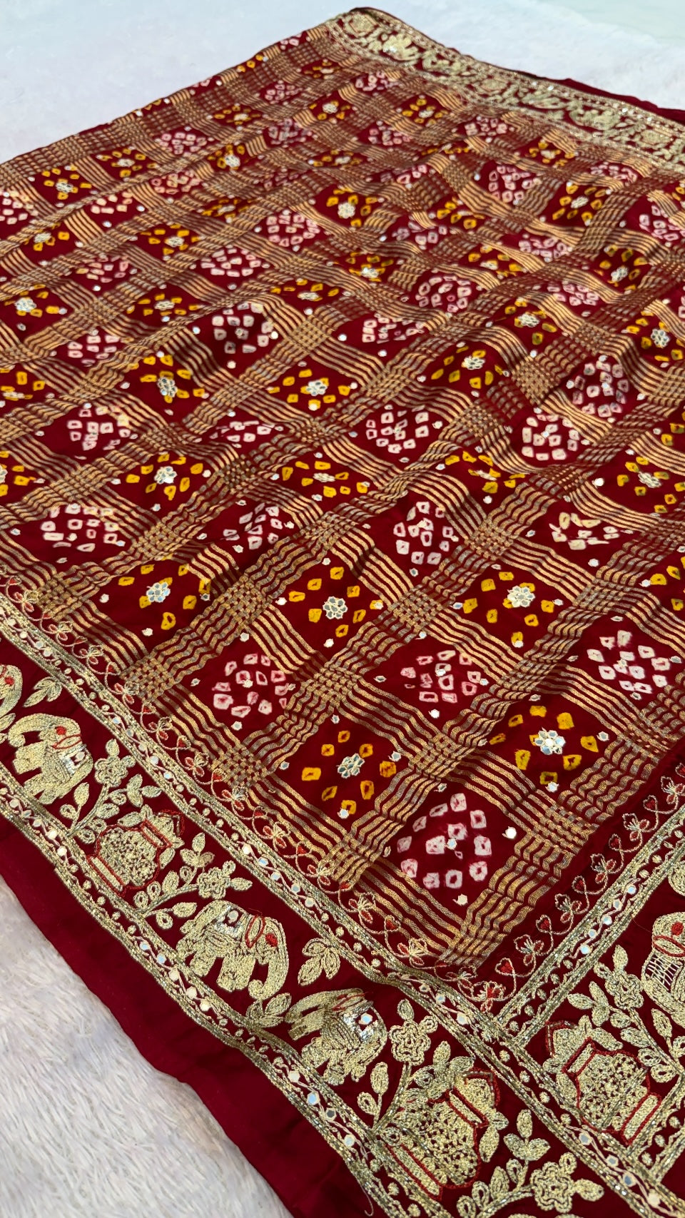 Traditional Gharchola Saree - 4027