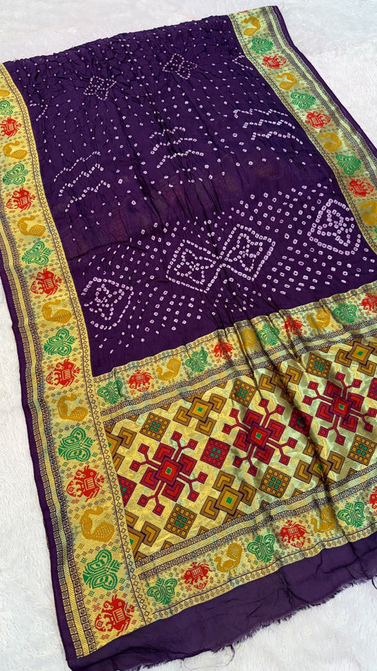 Hand Bandhani Saree SALE : 19