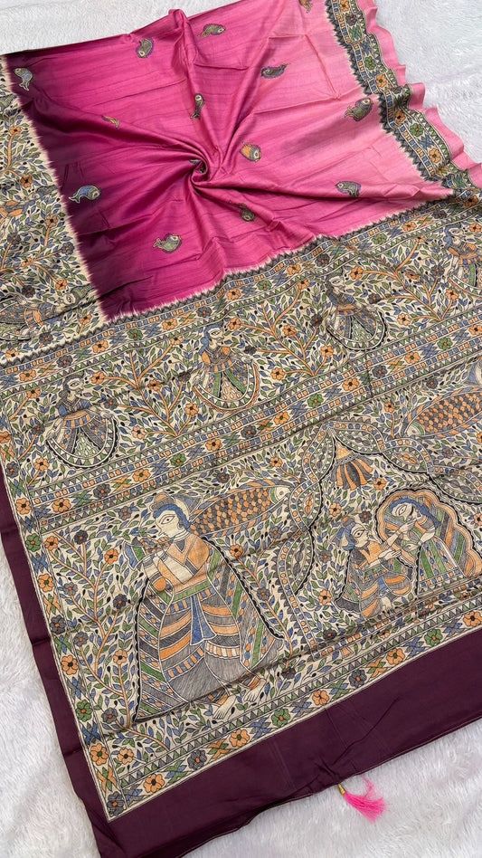 Madhubani Print saree SALE (Vol.6)