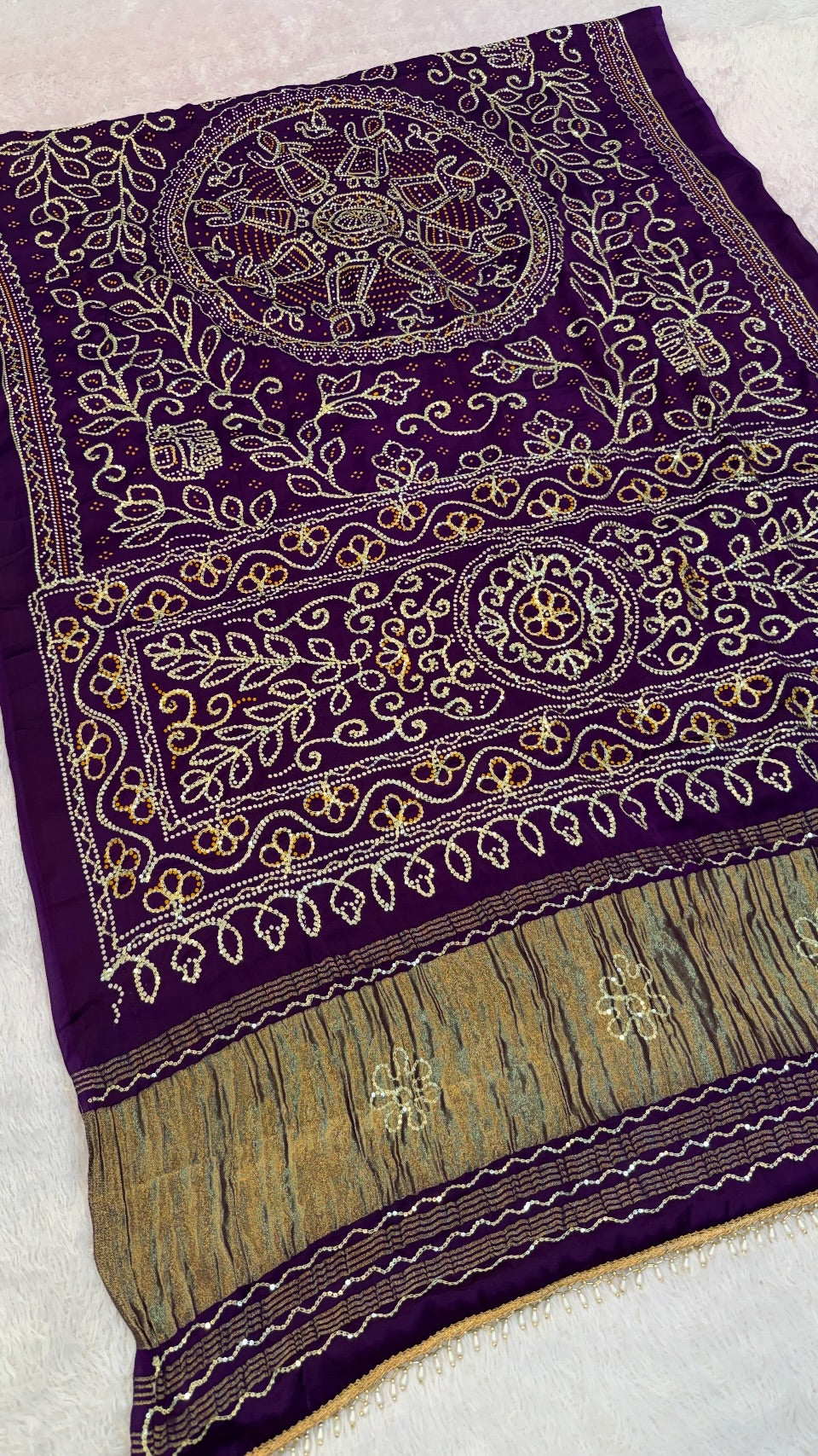 Svarna Saree :- Untouched & Sacred, Sudarshana Chakra