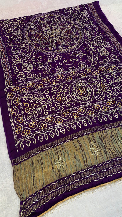 Svarna Saree :- Untouched & Sacred, Sudarshana Chakra