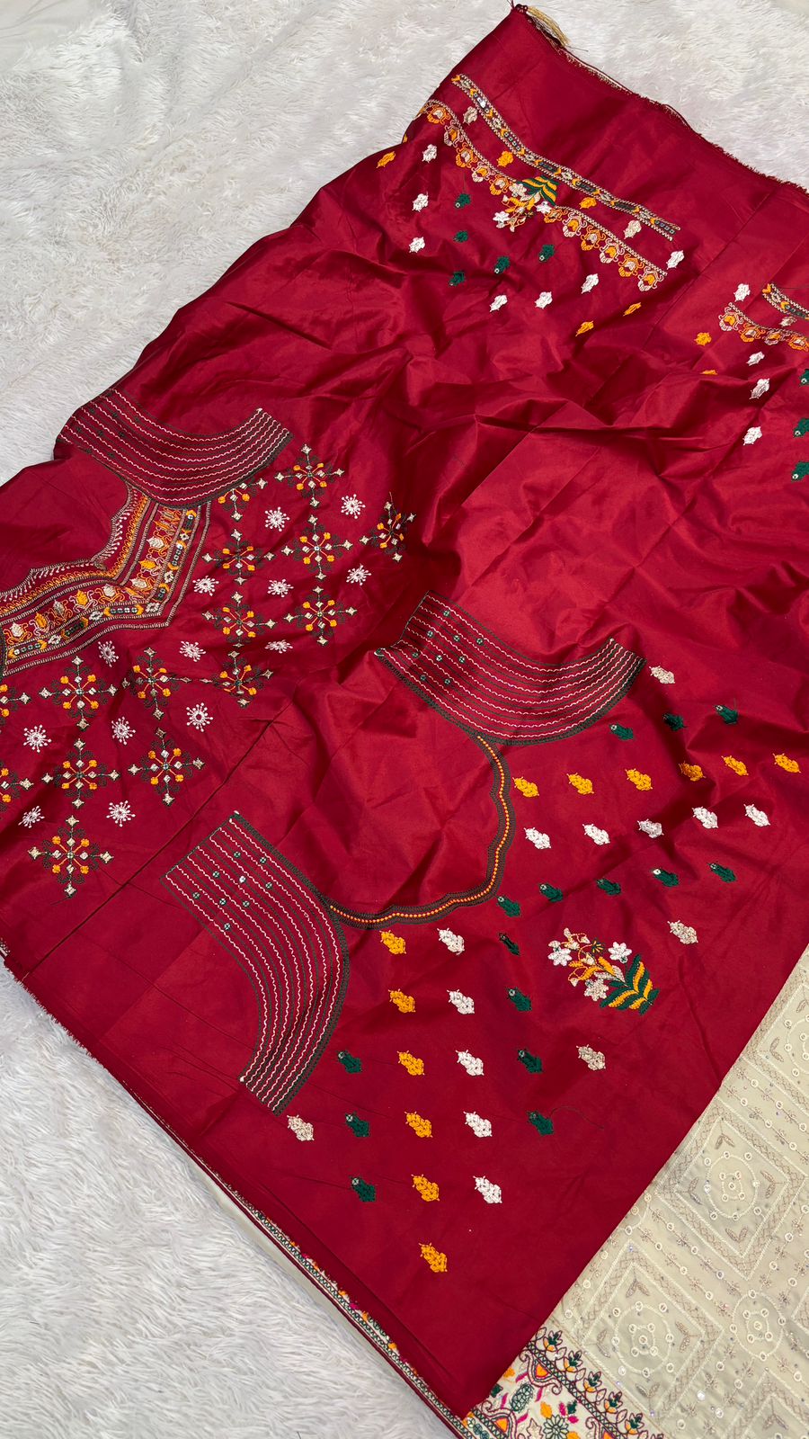 Imperial Heritage Siroski Sequence Work Saree