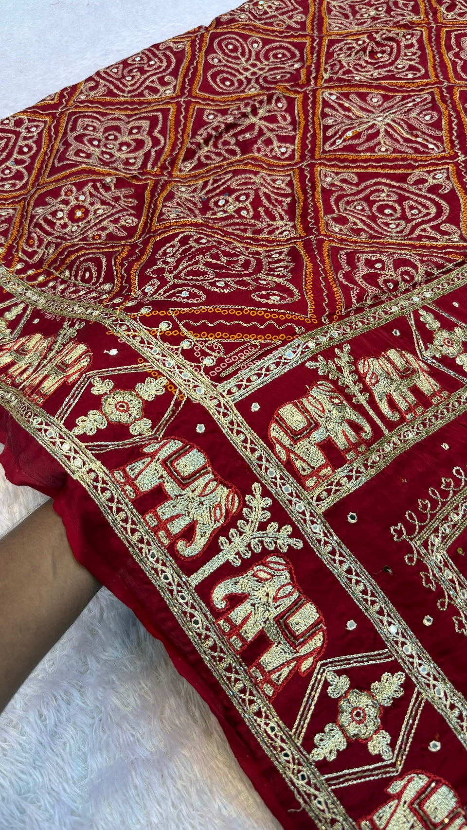 Traditional Gharchola Saree - 3026