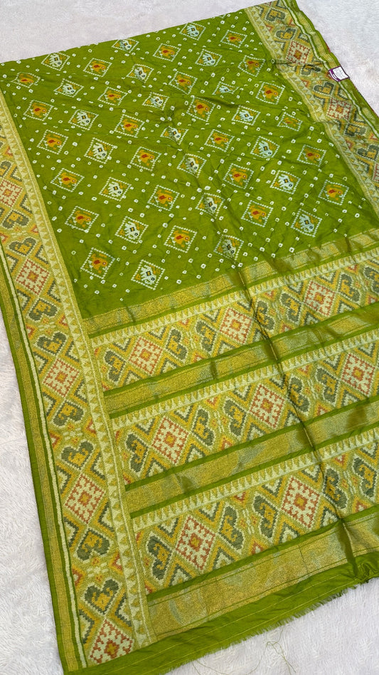 Hand Bandhani Saree SALE : 10