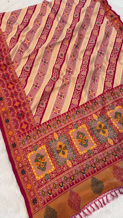 Rajawadi Lehariya Saree (Most Demanding)