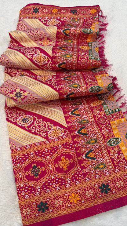 Rajawadi Lehariya Saree (Most Demanding)